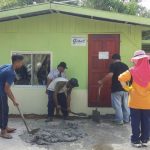 Gotong-Royong SK Lapasan Kota Kinabalu bersama Warga Sekolah,Pibg & Komuniti