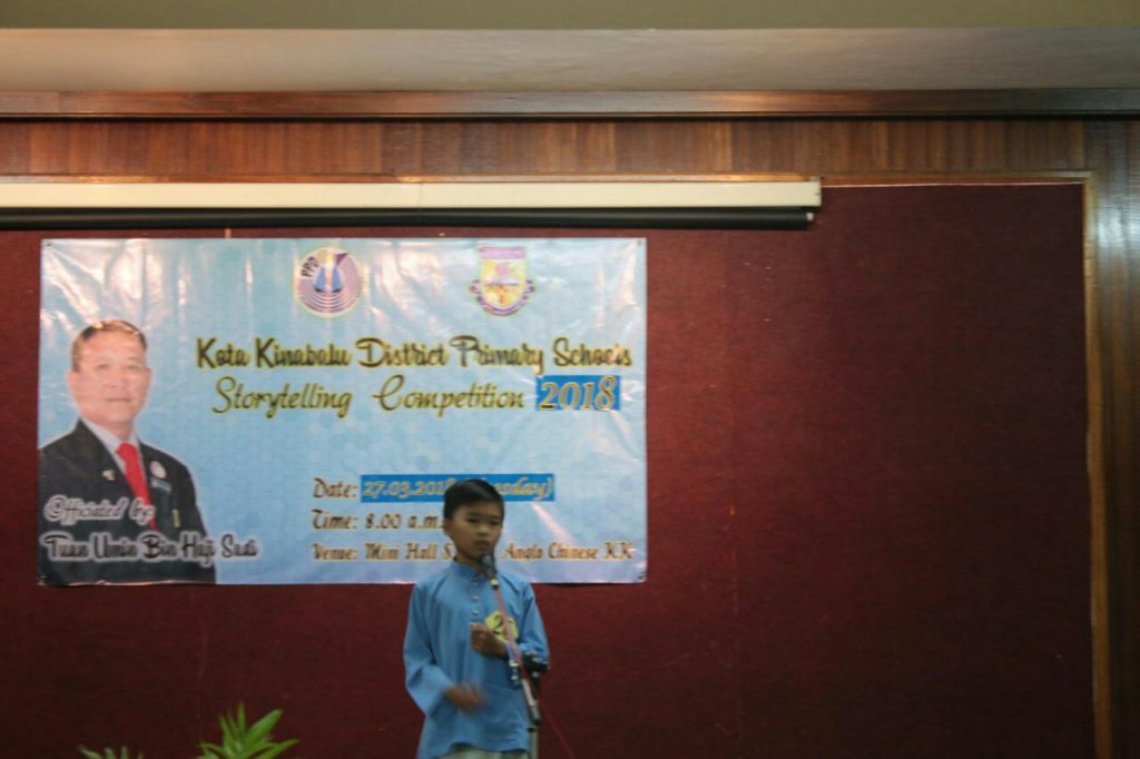Kota Kinabalu District Primary School Storytelling competition