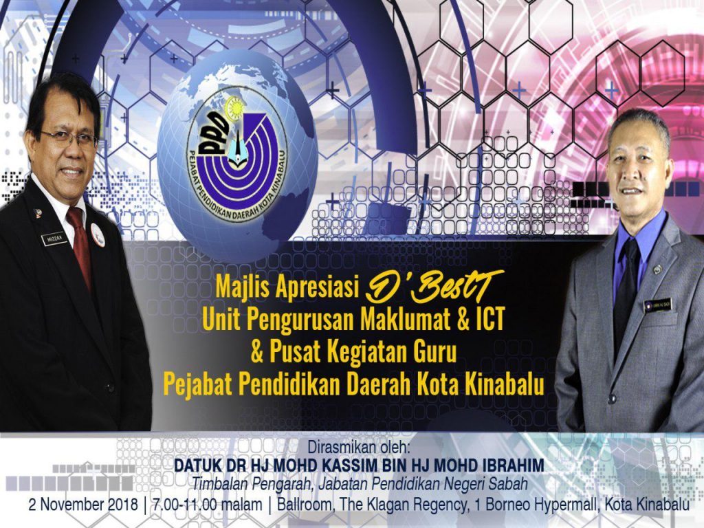 Majlis Apresiasi D’Best Unit Pengurusan Maklumat & ICT, PPD Kota Kinabalu