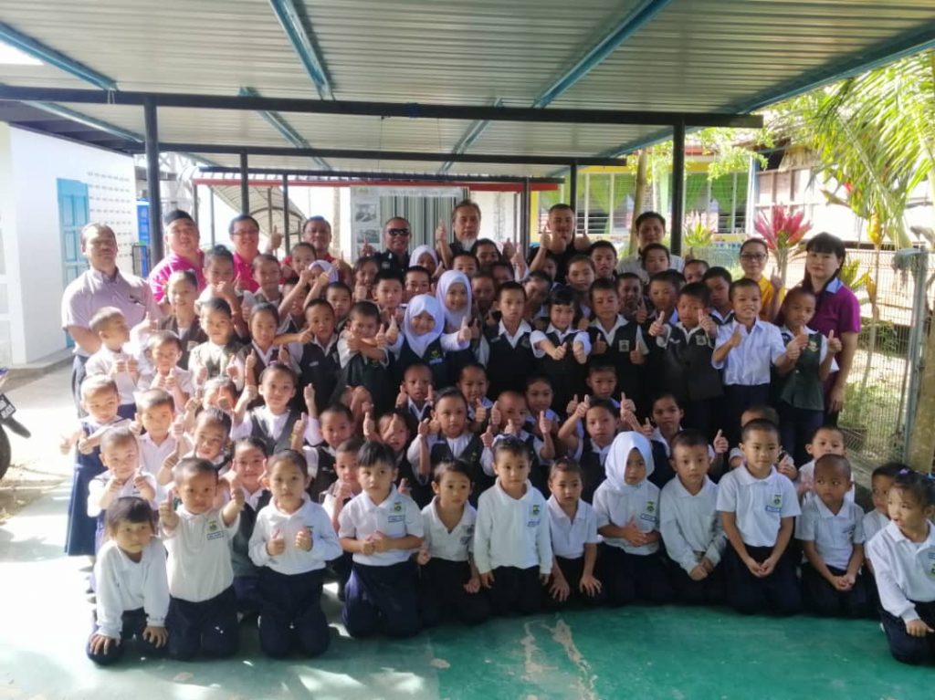 Program JOM Ke SEKOLAH bersama Pegawai Perhubungan sekolah SK Babagon Toki Inanam
