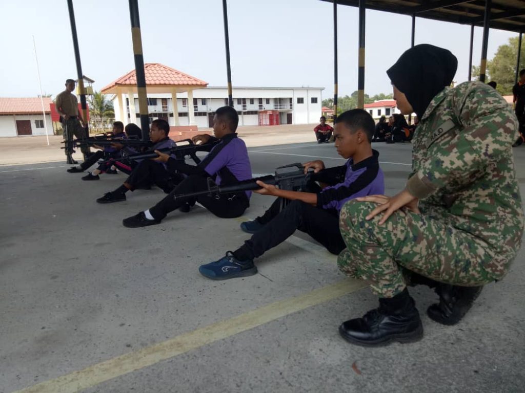 Pasukan Kadet Bersatu Malaysia (DARAT) SMK SANZAC semakin cemerlang.
