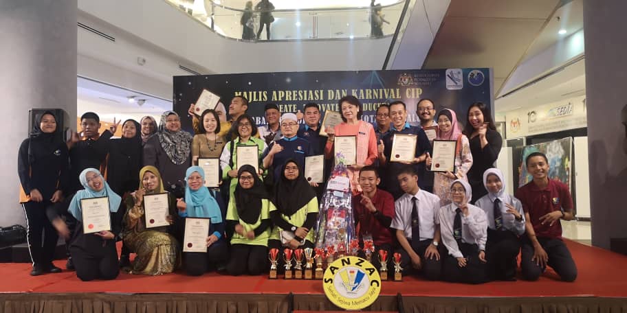 SMK SANZAC mendapat pencapaian tertinggi dalam Majlis Apresiasi Pejabat Pendidikan Daerah Kota Kinabalu 2019