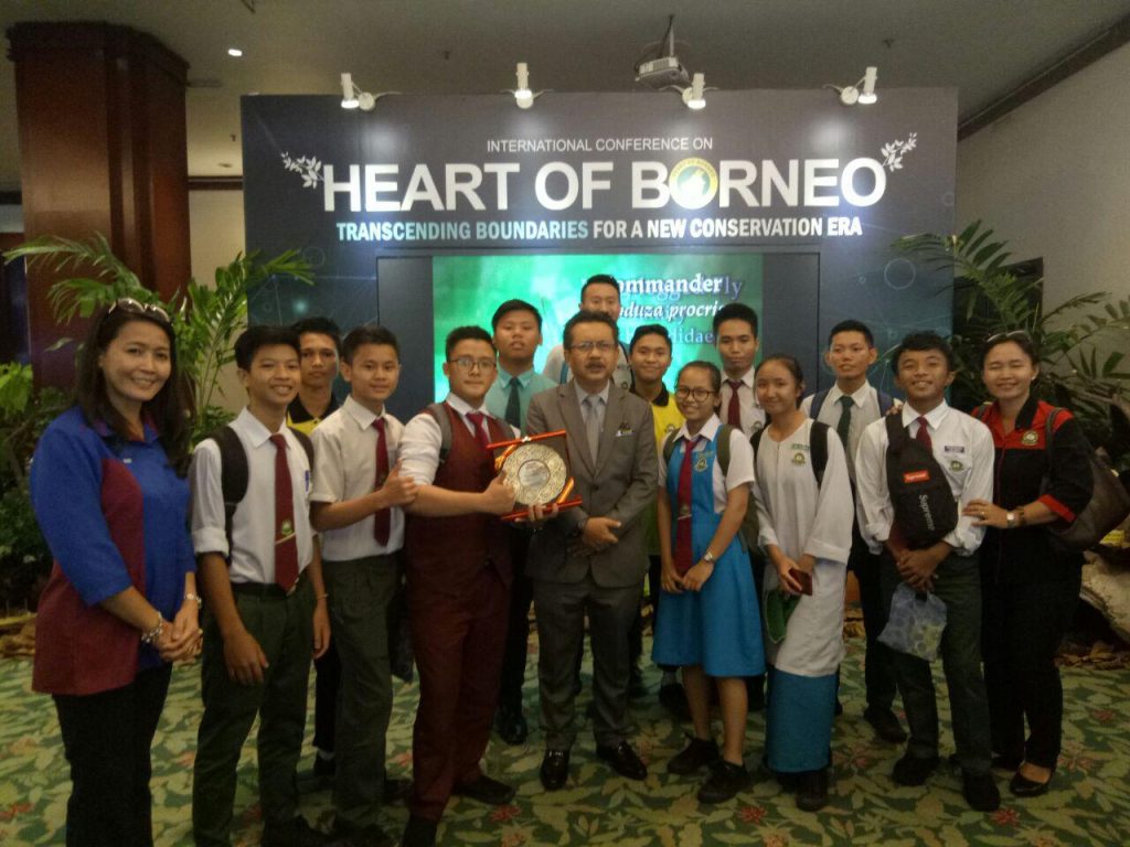 International Conference of Heart of Borneo . TAHNIAH PASUKAN SMK TAMAN TUN FUAD!!!