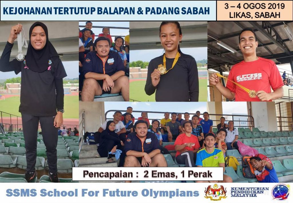 Kejohanan Tertutup Balapan dan Padang Sabah 2019
