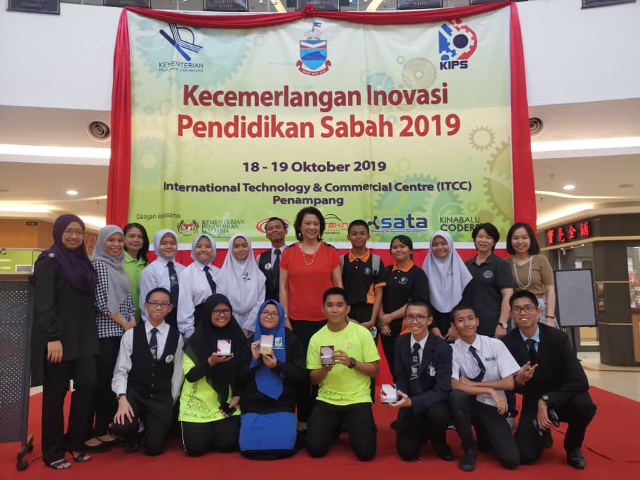 SMK SANZAC raih Satu Emas, Tiga Gangsa dalam Pertandingan Inovasi “Kecemerlangan Inovasi Pendidikan Sabah” (KIPS)