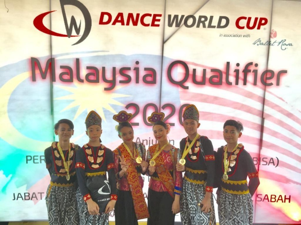 Maktab Sabah Johan Pertandingan Dance World Cup (Malaysian Qualifier) 2020