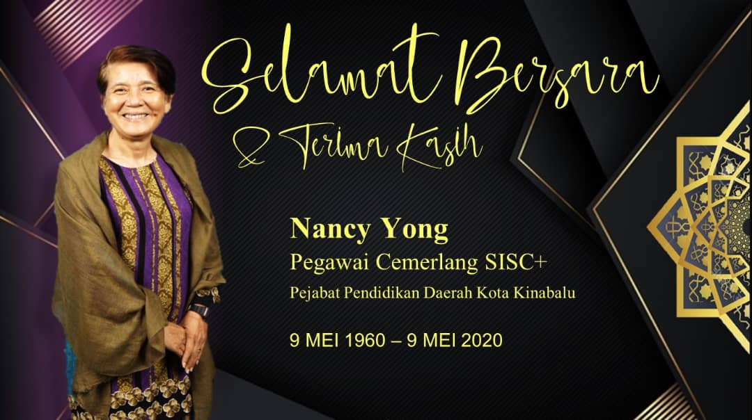 Selamat Bersara Cikgu Nancy SISC+ - PPD Kota Kinabalu