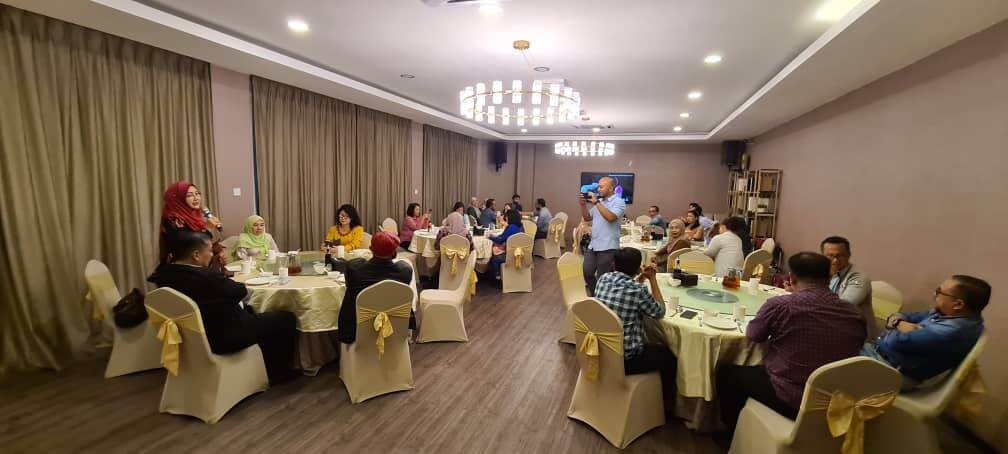 Majlis bersama rakan rakan PPD Kota Kinabalu yang berpindah